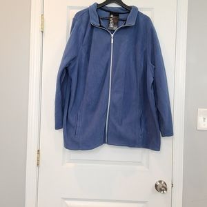 Avenue Blue Fleece Jacket